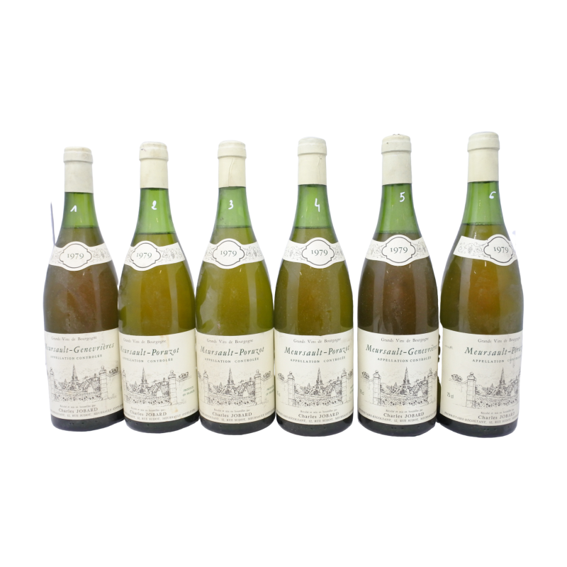 Meursault 1er Cru Les Poruzots 1979 Charles Jobard