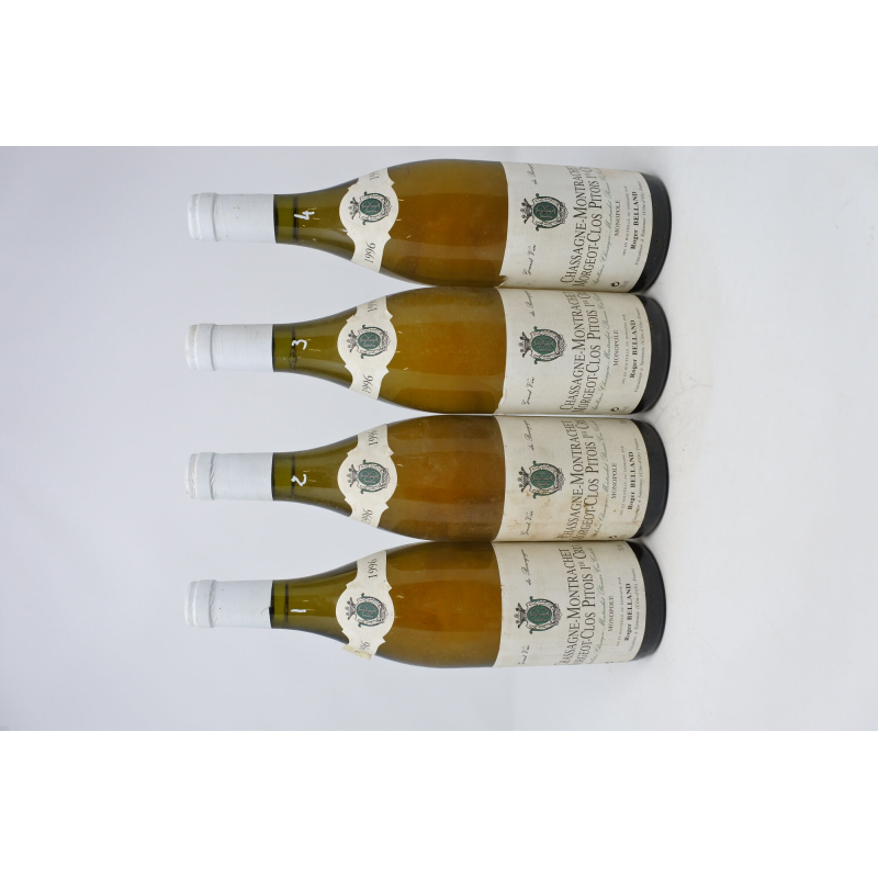 Chassagne-Montrachet 1er Cru Morgeot Clos Pitois 1996 Domaine Roger Belland