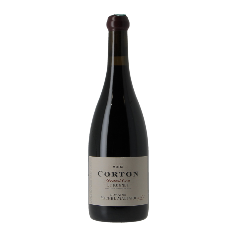 Corton Rognet Grand Cru 2003 Domaine Michel Mallard