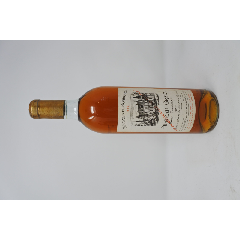 Chateau Grava 1962 Cotes De Bordeaux