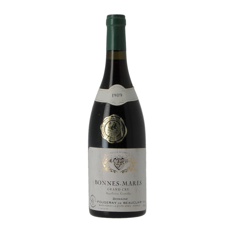 Bonnes Mares Grand Cru 1989 Domaine Fougeray De Beauclair