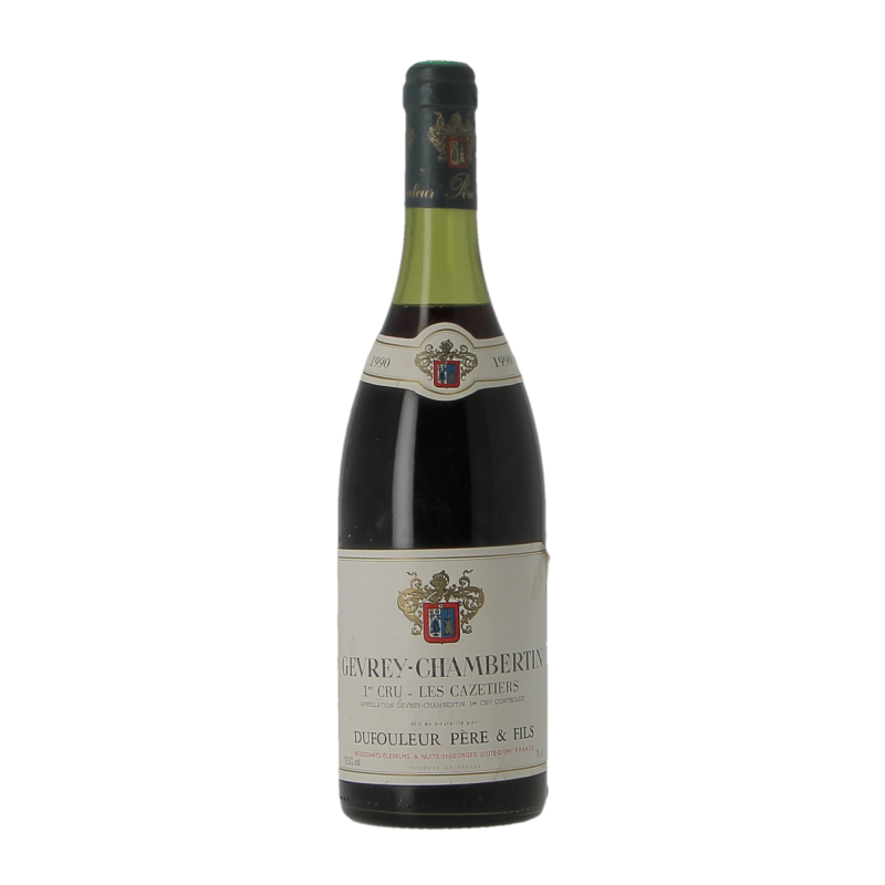 Gevrey-Chambertin 1er Cru Les Cazetiers 1990 Dufouleur Pere Et Fils
