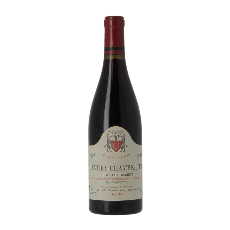 Gevrey-Chambertin 1er Cru Poissenot 1995 Domaine Geantet Pansiot