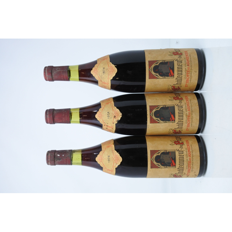 Chateauneuf-Du Pape 1974 Brotte Et Armenier