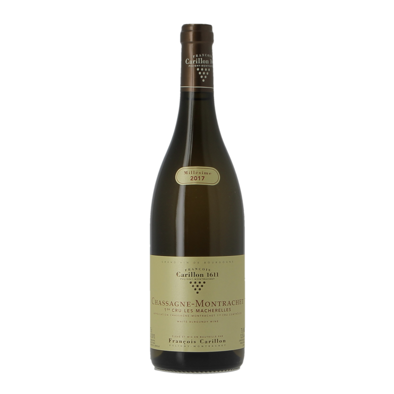 Chassagne-Montrachet 1er Cru Les Macherelles 2017 Francois Carillon