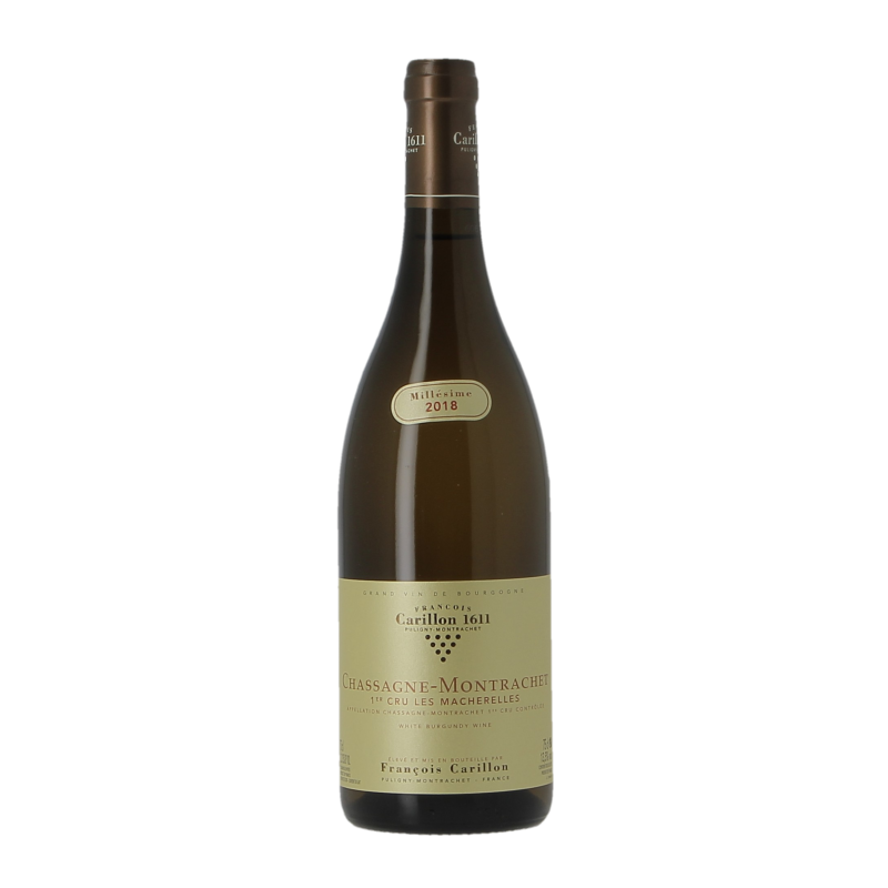 Chassagne-Montrachet 1er Cru Les Macherelles 2018 Francois Carillon