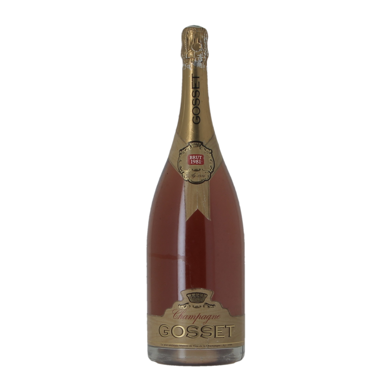 Champagne Brut Rose 1981 Gosset 150cl