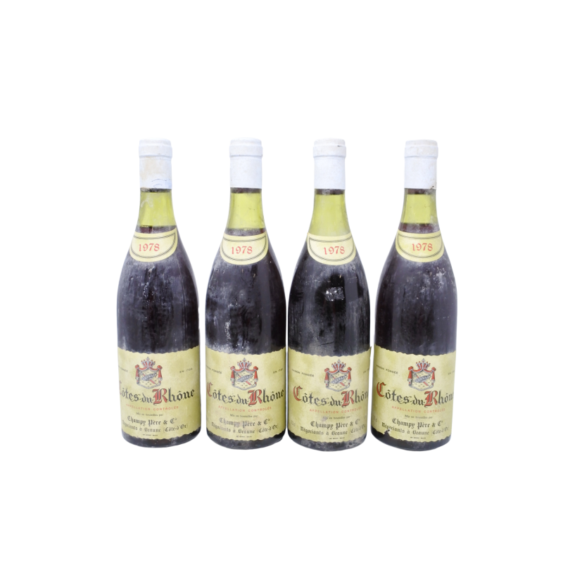 Cotes-Du-Rhone 1978 Champy Pere & Cie