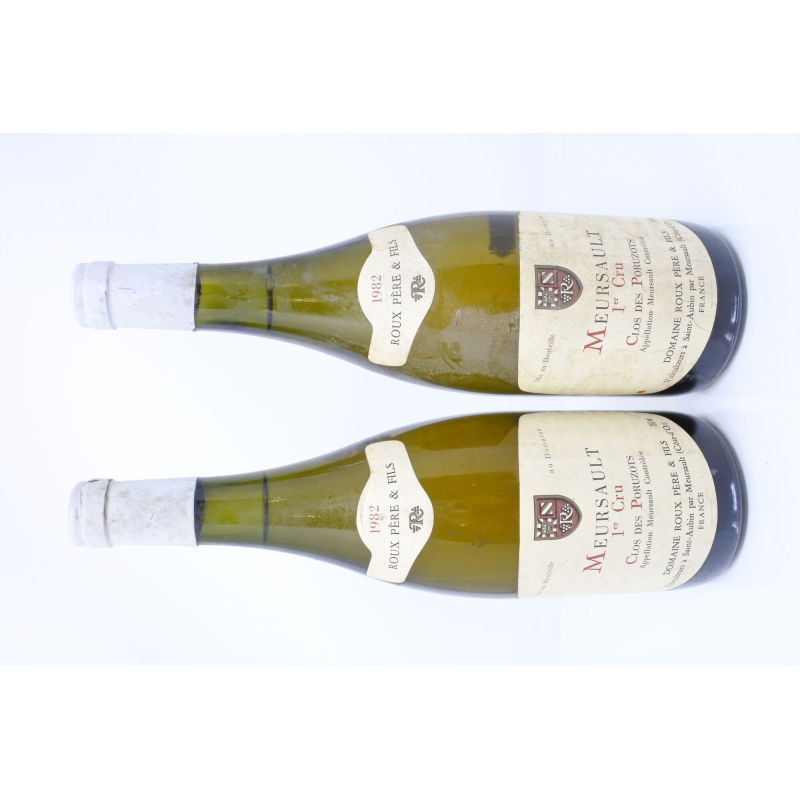 Meursault 1er Cru Les Poruzots 1982 Roux Pere & Fils
