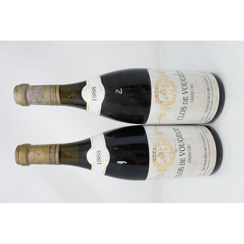 Clos De Vougeot Grand Cru 1988 Domaine Mongeard-Mugneret