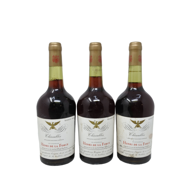 Chiroubles 1978 Henri De La Force