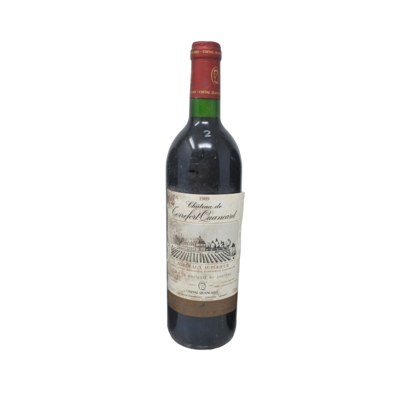 Chateau De Terrefort-Quancard 1989 Bordeaux Superieur