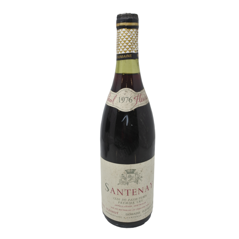 Santenay 1er Cru Clos Du Passe Temps 1976 Earl Domaine Fleurot-Larose Rene Fleurot & Fils