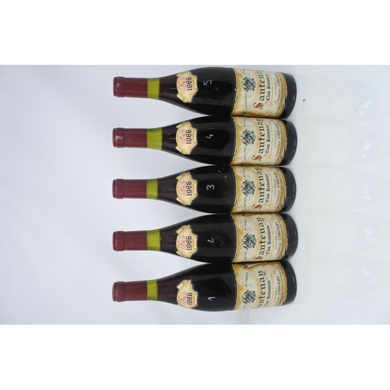 Santenay 1er Cru Clos Rousseau 1986 Camille Giroud