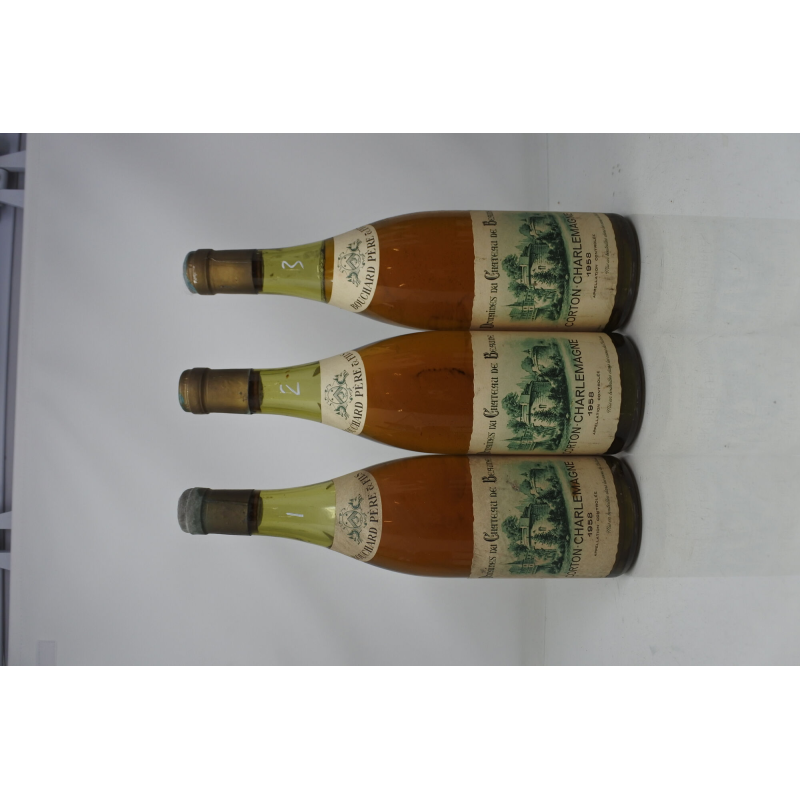 Corton Charlemagne Grand Cru 1958 Domaines Du Chateau De Beaune Bouchard Pere & Fils