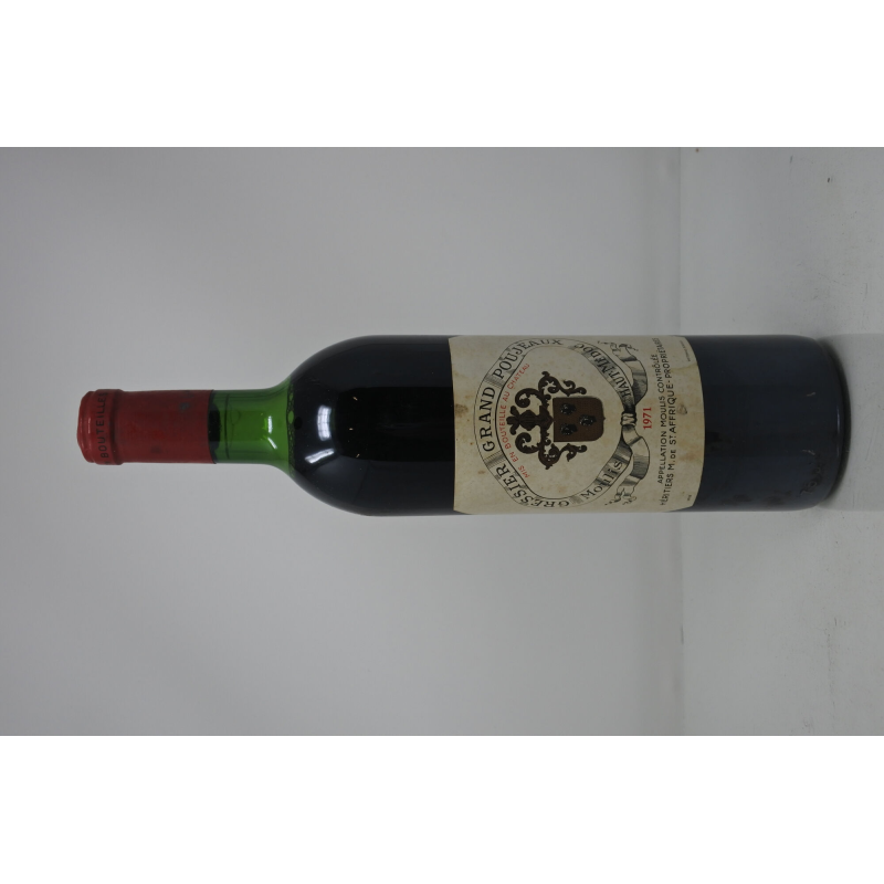 Chateau Gressier Grand Poujeaux 1971 Moulis-En-Medoc