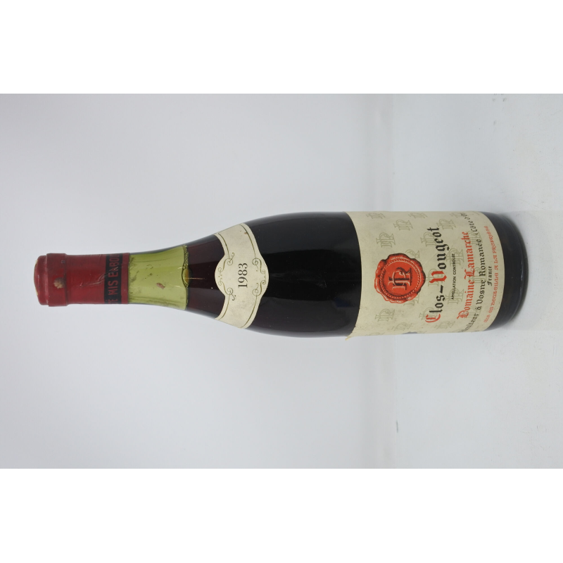 Clos De Vougeot Grand Cru 1983 Domaine Lamarche