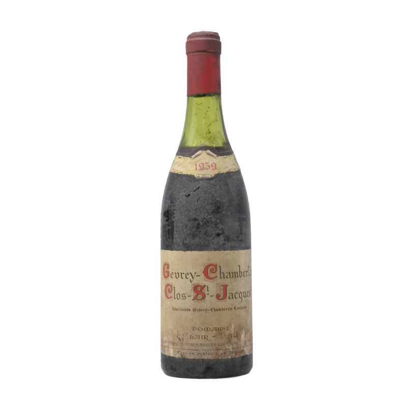 Gevrey-Chambertin 1er Cru Clos Saint Jacques 1959 Clair-Daü
