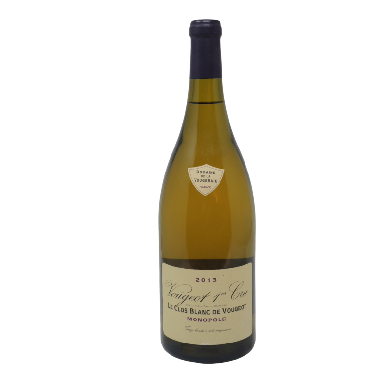 Vougeot 1er Cru Le Clos Blanc De Vougeot 2013 Domaine De La Vougeraie 150cl