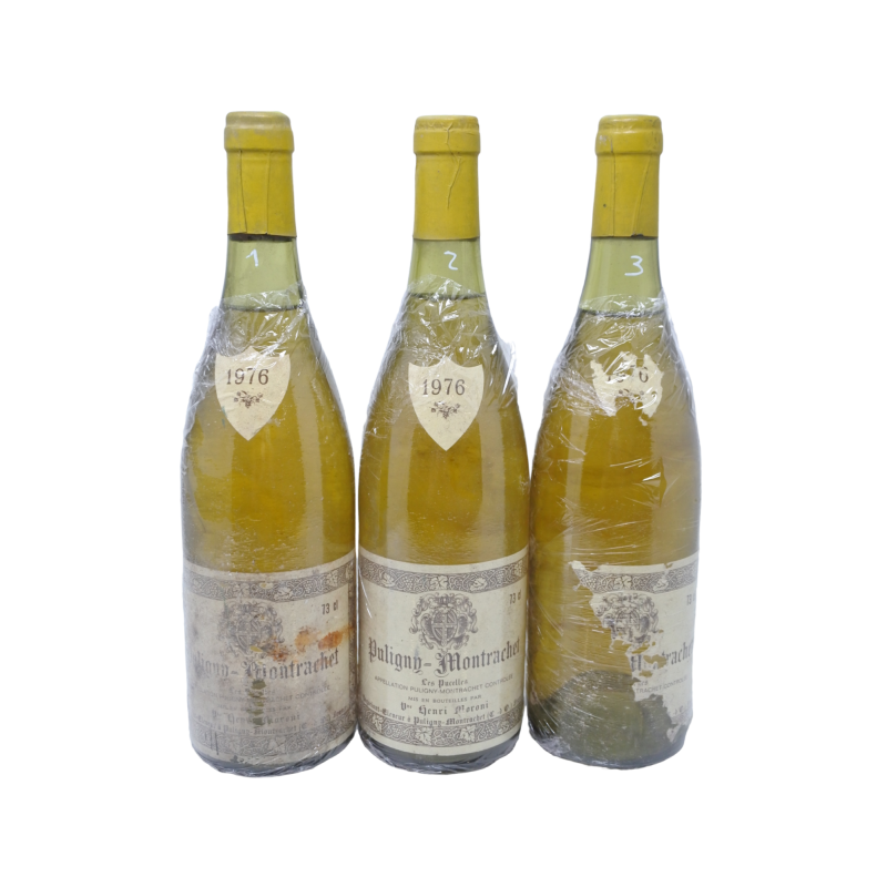 Puligny-Montrachet 1er Cru Les Pucelles 1976 Henri Moroni