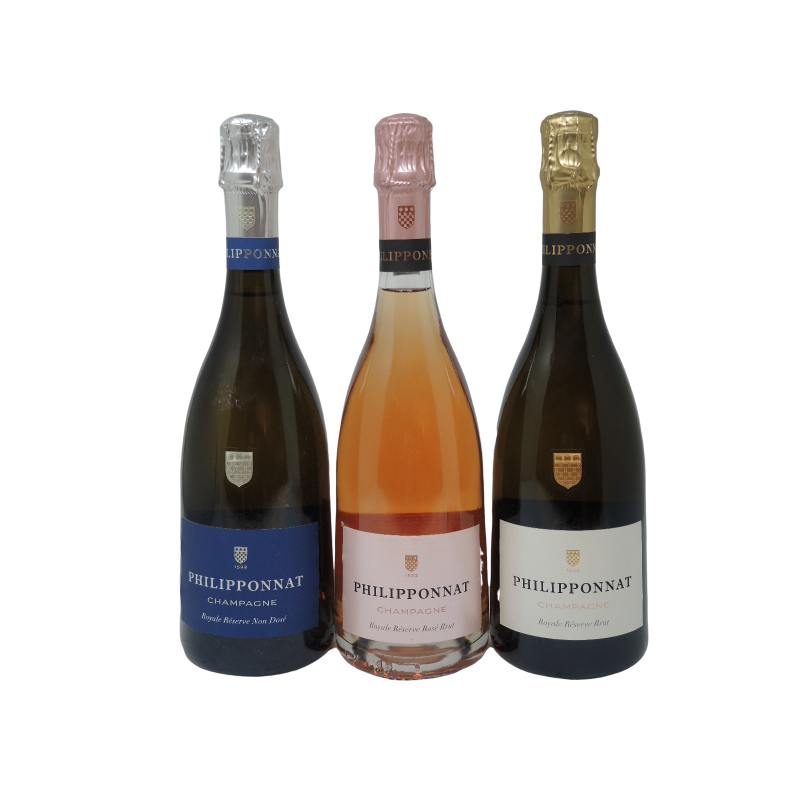 Coffret 3 Champagnes Le Temps NM Philipponnat