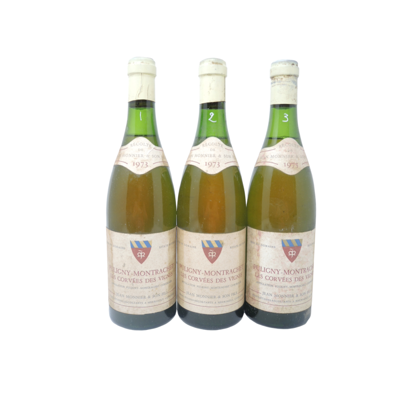 Puligny-Montrachet Les Corvees Des Vignes 1973 Jean Monnier & Son Fils