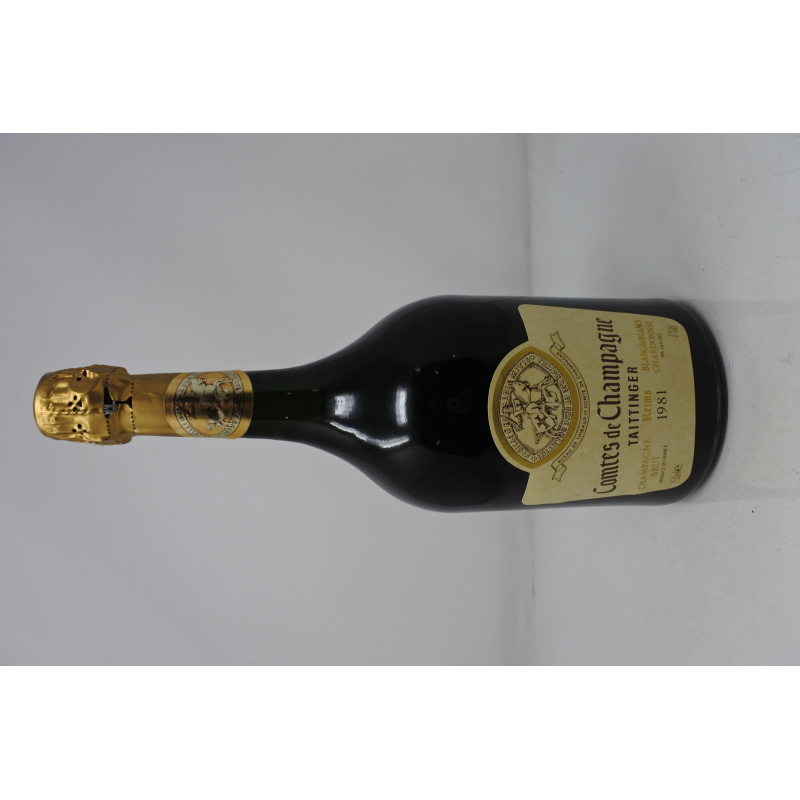 Champagne Comtes De Champagne 1981 Taittinger