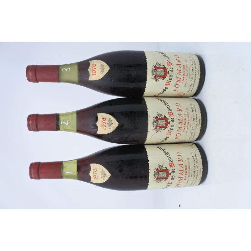 Pommard 1er Cru Les Bertins 1976 Bernard Vaudoisey-Mutin