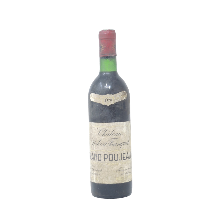Chateau Franquet Grand Poujeaux 1970 Moulis-En-Medoc