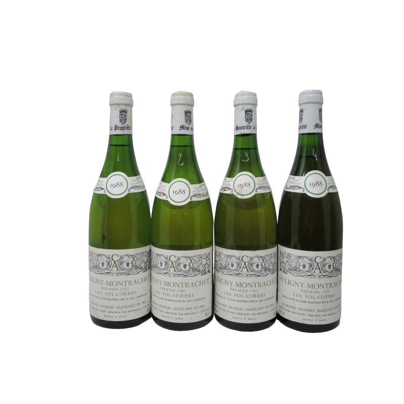 Puligny-Montrachet 1er Cru Les Folatieres 1988 Domaine Charles Allexant Et Fils