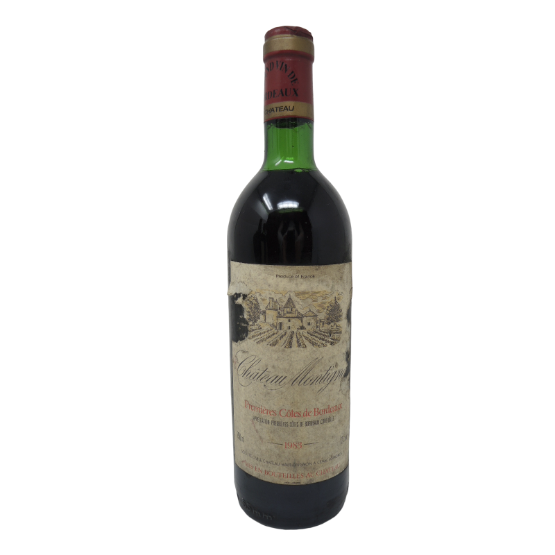 Chateau Montignac 1983 Premieres Cotes De Bordeaux