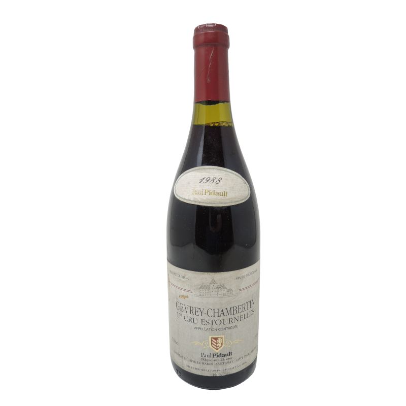 Gevrey-Chambertin 1er Cru Estournelles 1988 Paul Pidault
