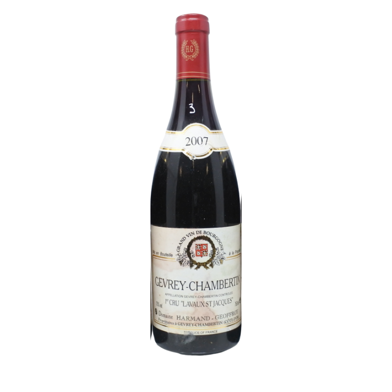 Gevrey-Chambertin 1er Cru Lavaux Saint Jacques 2007 Domaine Harmand-Geoffroy