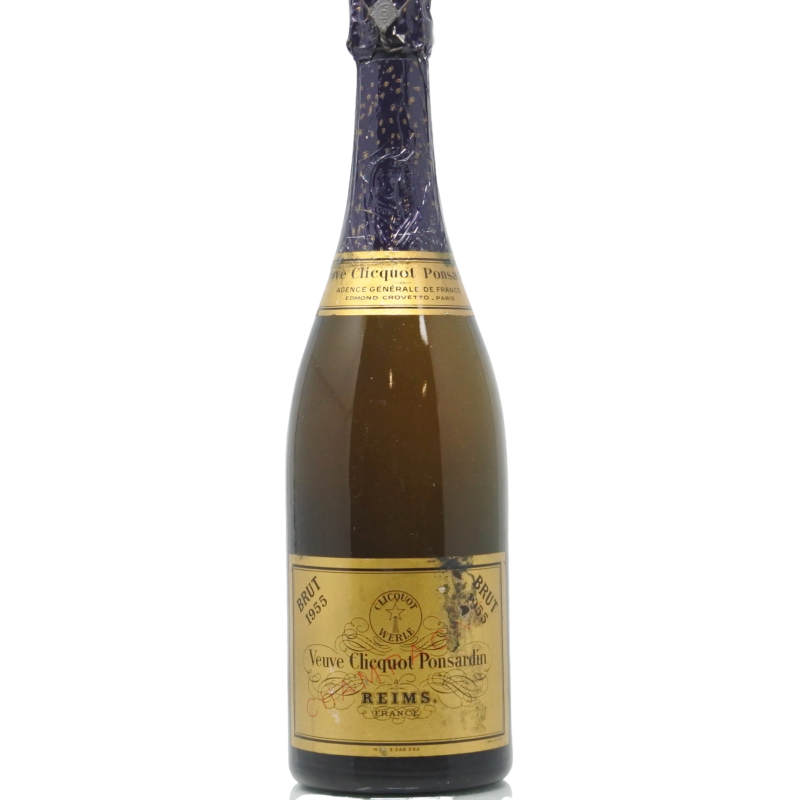 Champagne 1955 Veuve Cliquot Ponsardin