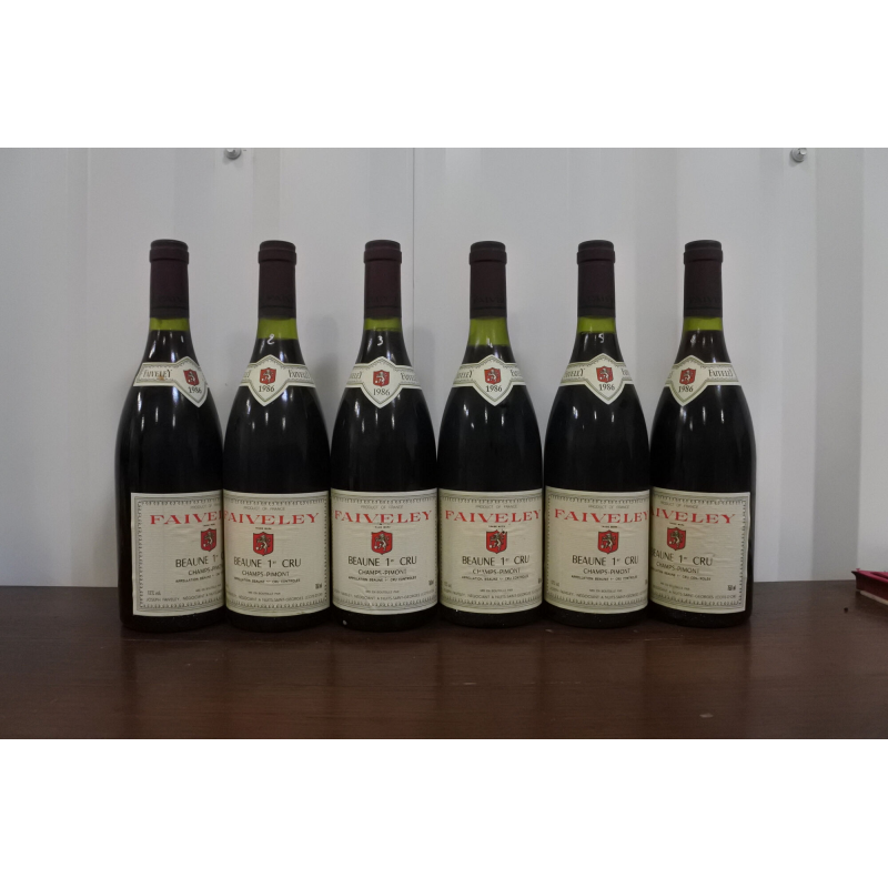 Beaune 1er Cru Champs-Pimont 1986 Faiveley