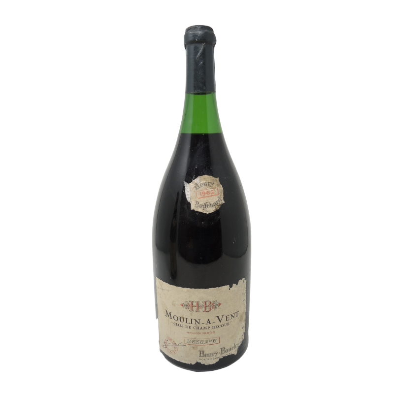 Moulin-A-Vent Clos De Champ Decour 1962 Henry Bouchard 150cl