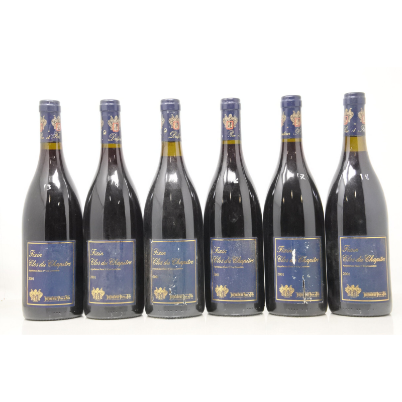 Fixin 1er Cru Clos Du Chapitre 2001 Dufouleur