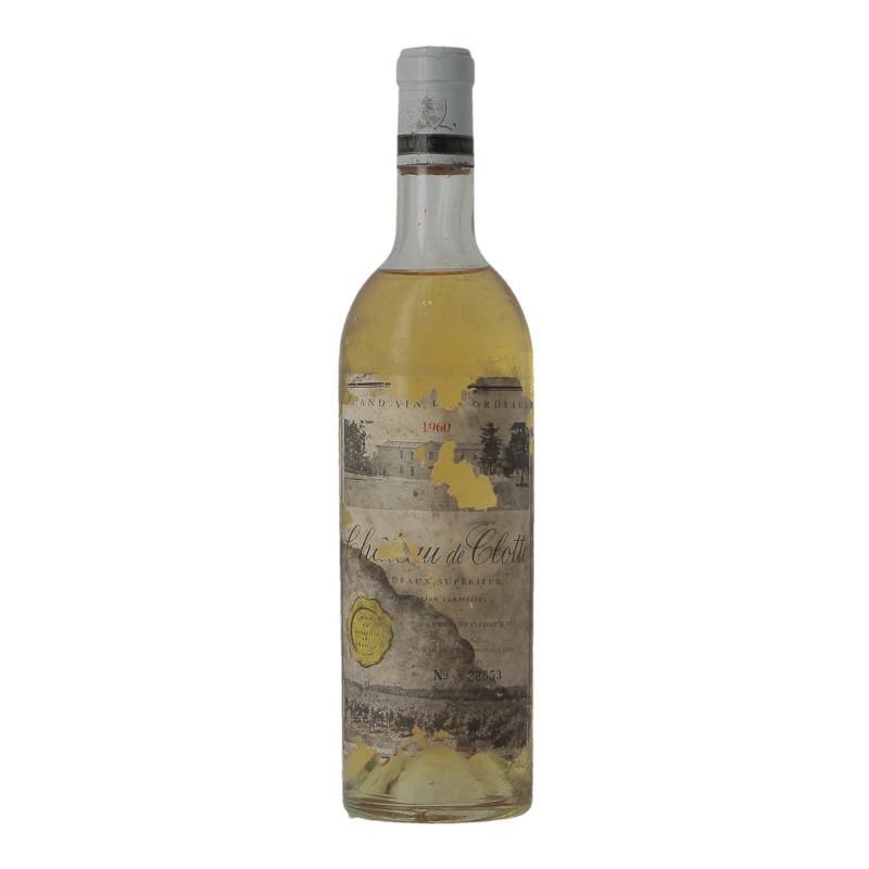 Chateau De Clotte 1960 Bordeaux Superieur