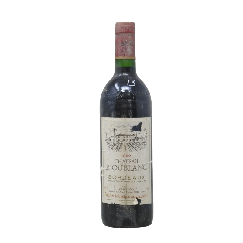 Chateau Rioublanc 1989 Bordeaux