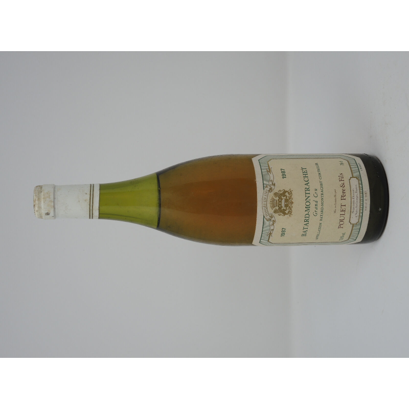 Batard-Montrachet Grand Cru 1987 Poulet Pere & Fils