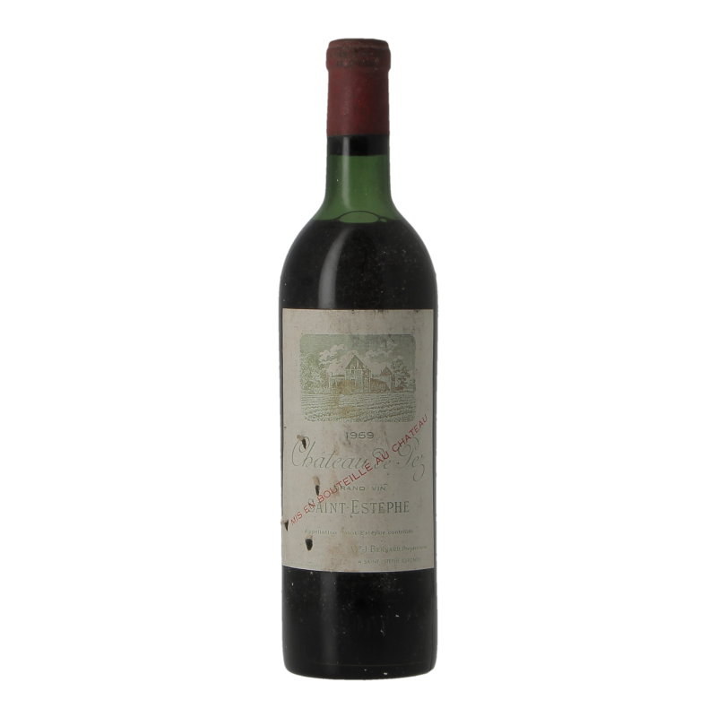 Chateau De Pez 1959 Saint-Estephe