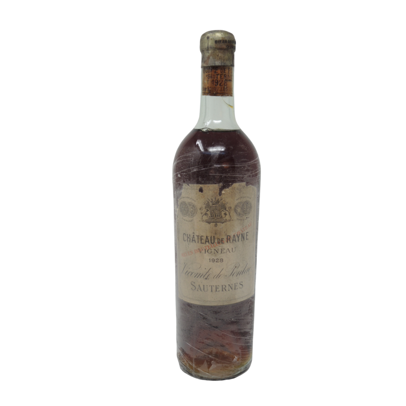 Chateau De Rayne Vigneau 1928 Sauternes