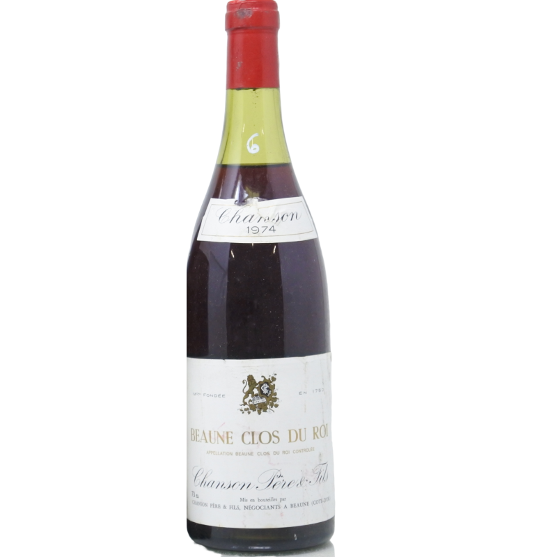 Beaune 1er Cru Clos Du Roi 1974 Chanson Pere & Fils