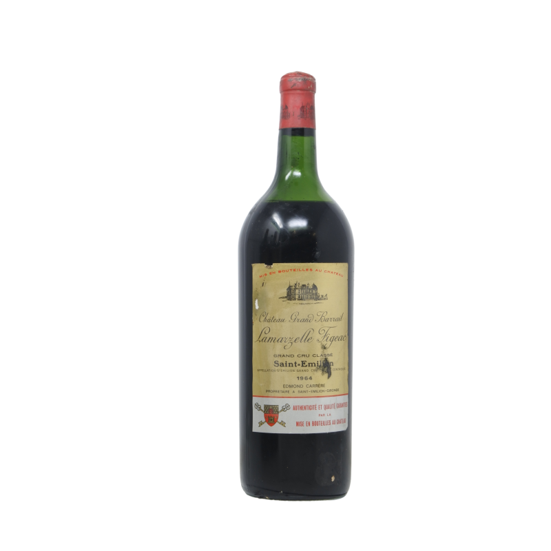 Chateau Grand Barrail Lamarzelle Figeac 1964 Saint-Emilion 150cl