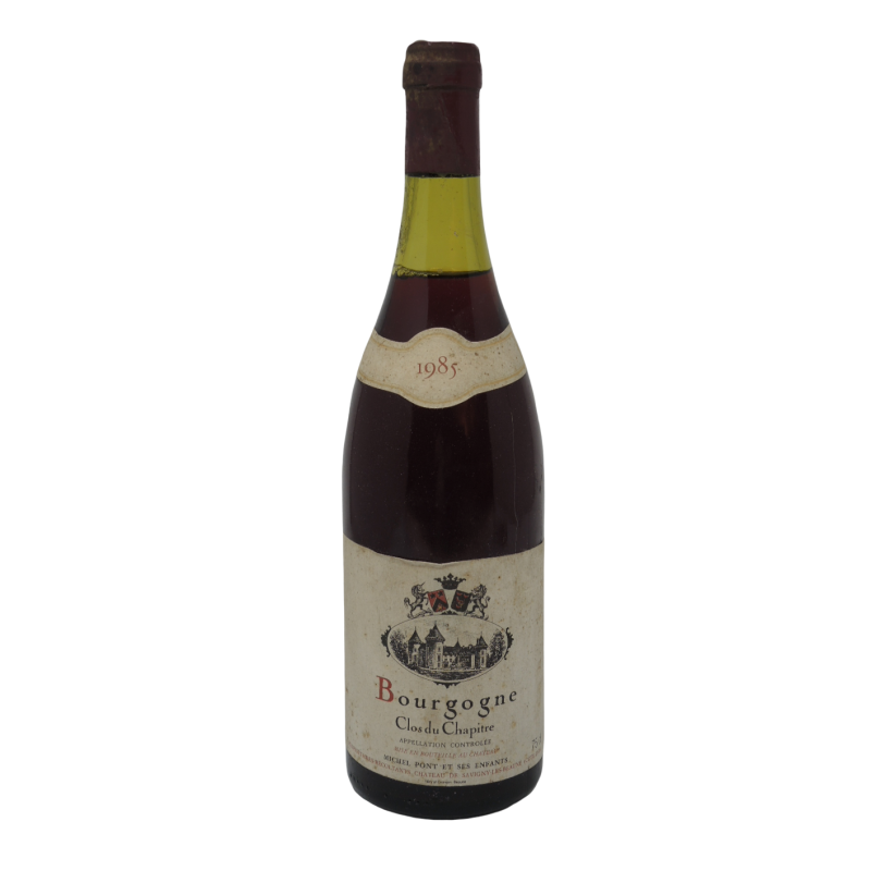 Bourgogne Clos Du Chapitre 1985 Michel Pont Et Ses Enfants