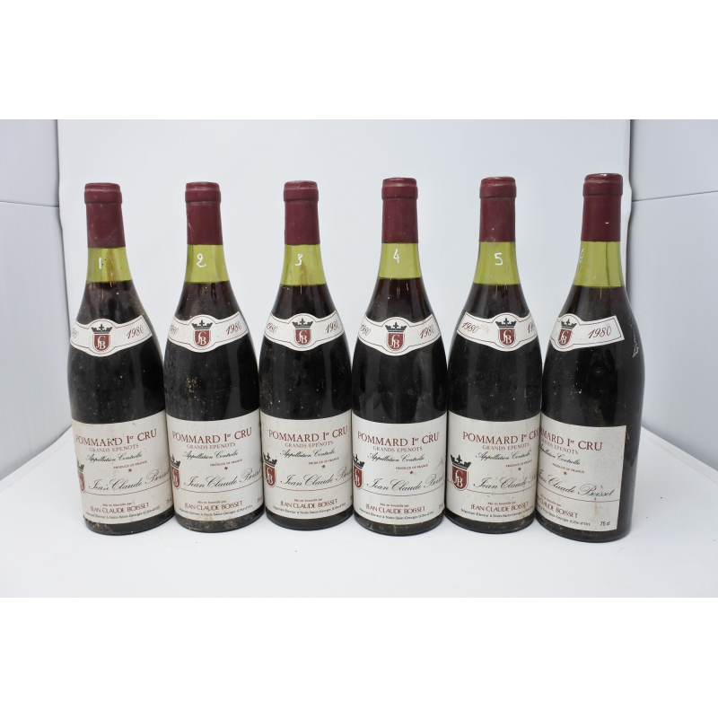 Pommard 1er Cru Les Grands Epenots 1980 Jean Claude Boisset