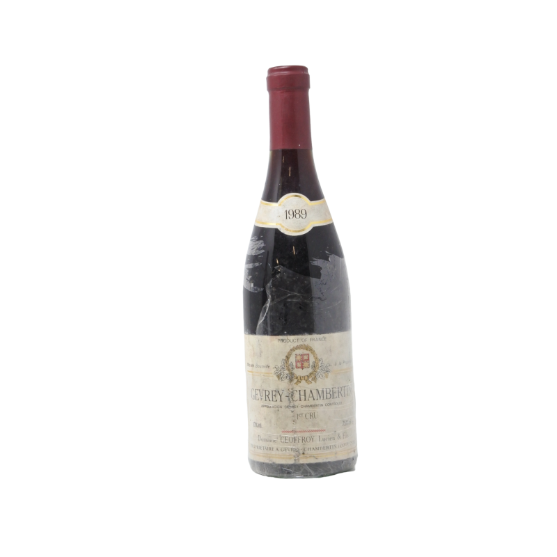 Gevrey-Chambertin 1er Cru 1989 Domaine Harmand-Geoffroy
