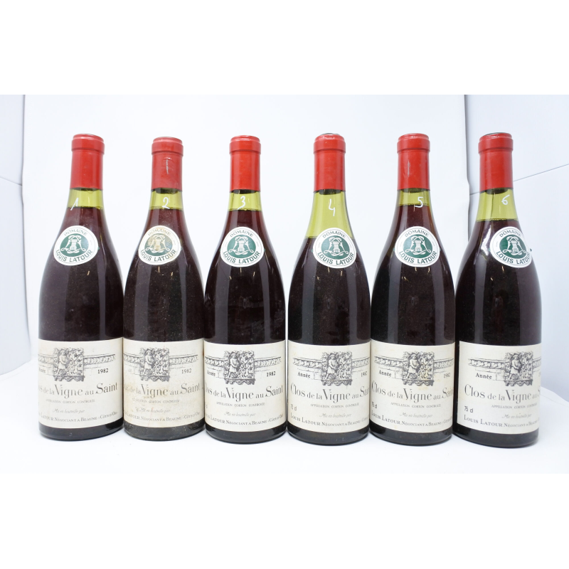 Corton Clos De La Vigne Au Saint Grand Cru 1982 Louis Latour