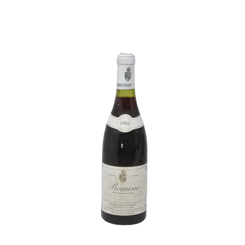 Beaune Chaume Gaufriot 1982 Antonin Guyon
