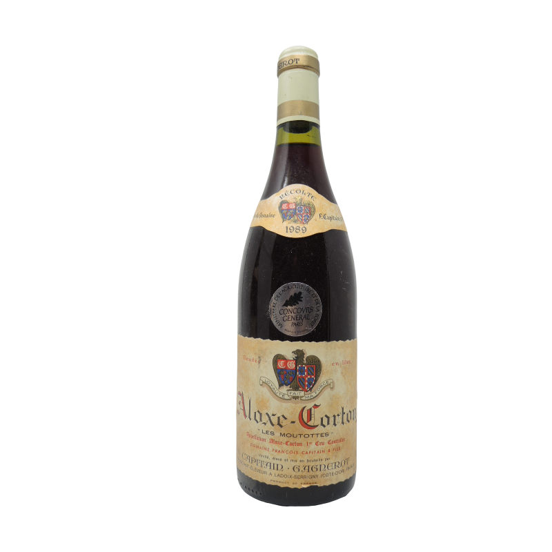 Aloxe-Corton 1er Cru Les Moutottes 1989 Capitain.Gagnerot